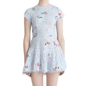 SYDNEY BRODERIE SHORT SLEEVE DRESS NWT